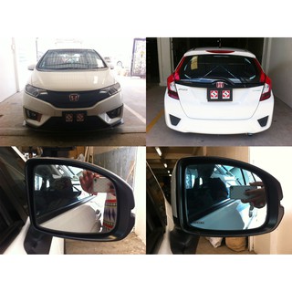 เลนส์กระจกมองข้างตัดแสงสีฟ้า สำหรับ HONDA ALL NEW CITY , JAZZ , MOBILIO , BRV , BRIO AMAZE