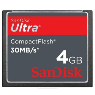 SanDisk Ultra II CF Memory Card 4GB/30MB