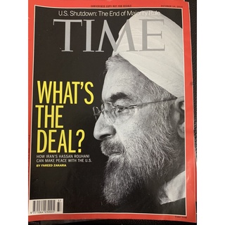 Time Magazine October 14, 2013