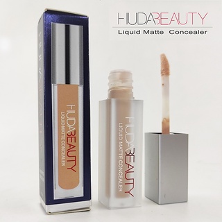 Huda Beauty Liquid Matte Concealer 2.8g คอนซีลเลอร์เนื้อแมทช่วยปกปิดระดับสูงและเพิ่มมิติให้การแต่งหน้าดูโดดเด่นมากขึ้น