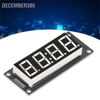 December305 LED Digital Display Module 0.56in Screen 4 Digit 7 Segment PCB Board TM1637 Clock 5V
