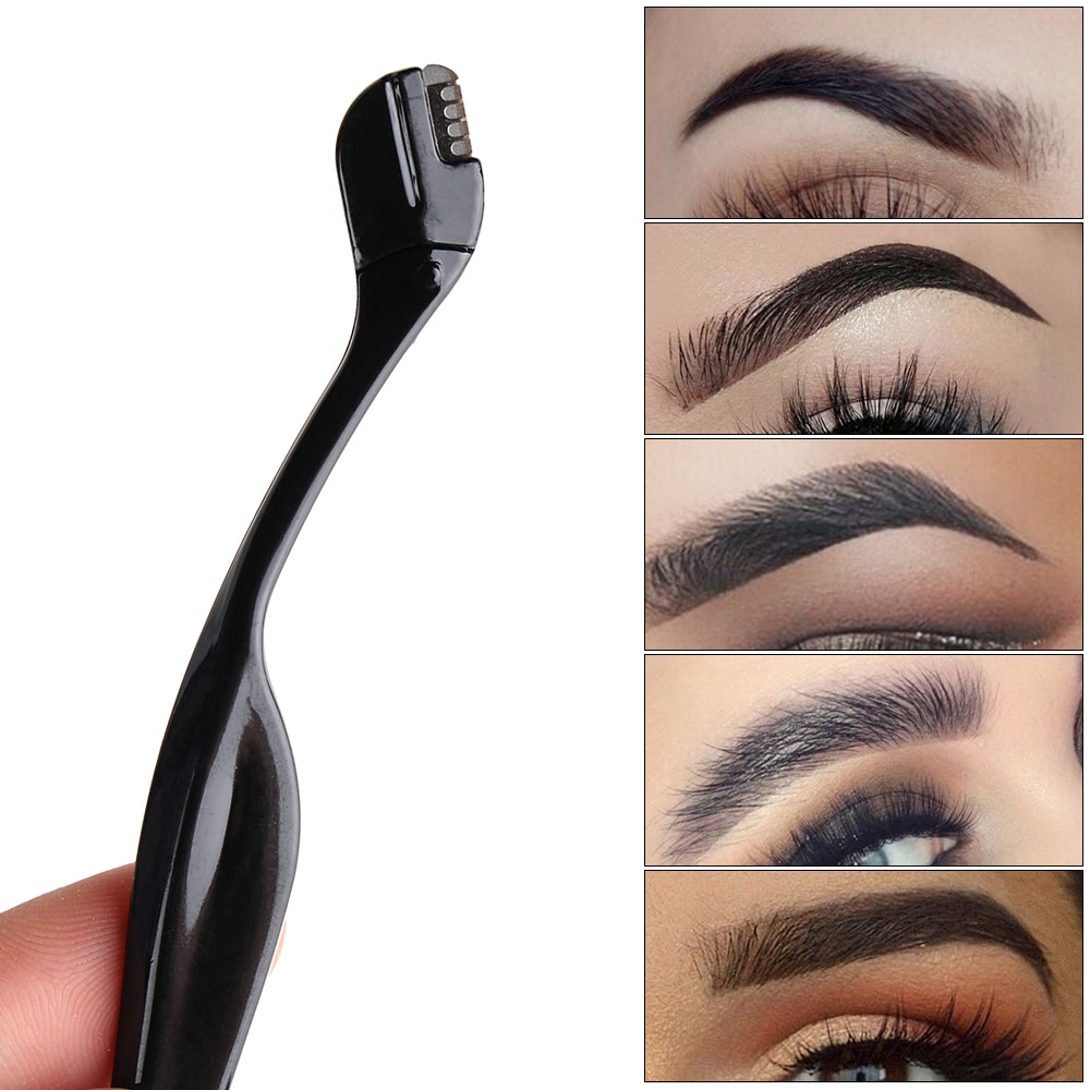 ใหม่แบบพกพาตาแต่งหน้าคิ้วมีดโกนคิ้วTrimmer Shaperเครื่องโกนหนวดชุดกําจัดขนใบหน้าผู้หญิงแฟชั่นแต่งหน้า