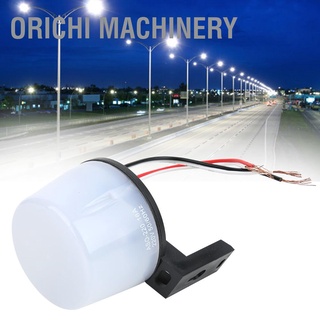 Orichi สวิทช์เซ็นเซอร์ตรวจจับแสงป้องกันฝนปรับได้ 220V As0 16A