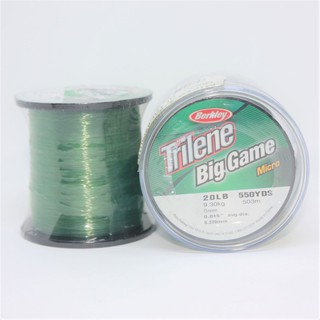 TRILENE Big Game 20LB เอ็นโหลดสีเขียวขี้ม้า