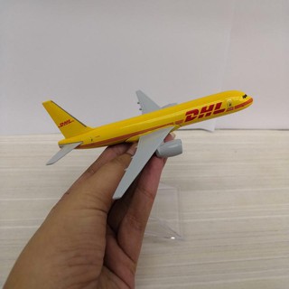 โมเดลเครื่องบิน AIRBUS A380 ทำจากเหล็ก สัดส่วน 1:400 ประตู(DHL)