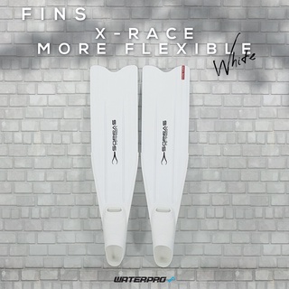 Sopras Apnea ฟินฟรีไดฟ์ X-Race สีขาวล้วน