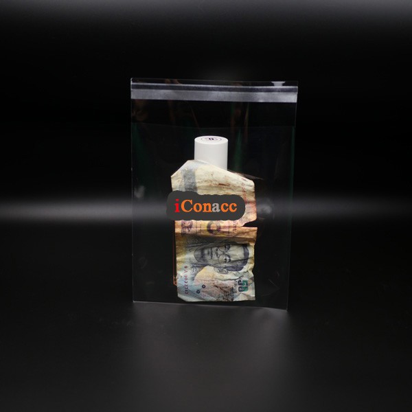 ถุงฝากาว ถุงแก้ว ถุงโอพีพี OPP หนา 40 ไมครอน แพคละ 500 กรัม ( กลุ่ม1 )