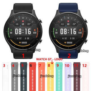 สายนาฬิกาซิลิโคน สำหรับ Xiaomi Mi Watch Color