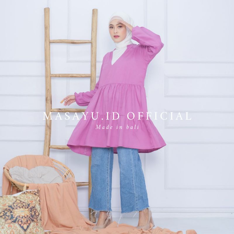 Pixy DRESS/PIXI VISCOSE RUFFLE Tunic PREMIUM