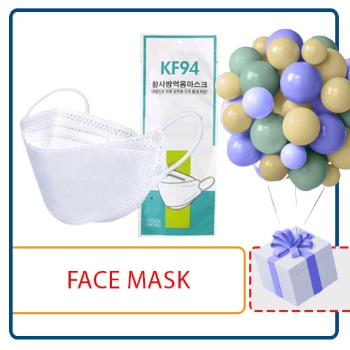 [แพ็ค10ชิ้น] 3D mask korea KF94 (งานหนา) 4 ชั้น (ส่งวันนี้) แมสเกาหลี หน้ากากเกาหลี kf94 mask หน้ากากอนามัย แมสปิดจมูก
