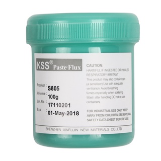 Wholesale Soldering Flux Solder paste KSS S805 100g Leaded Free Welding Paste flux soldering Fluxo stato Pasta de solda