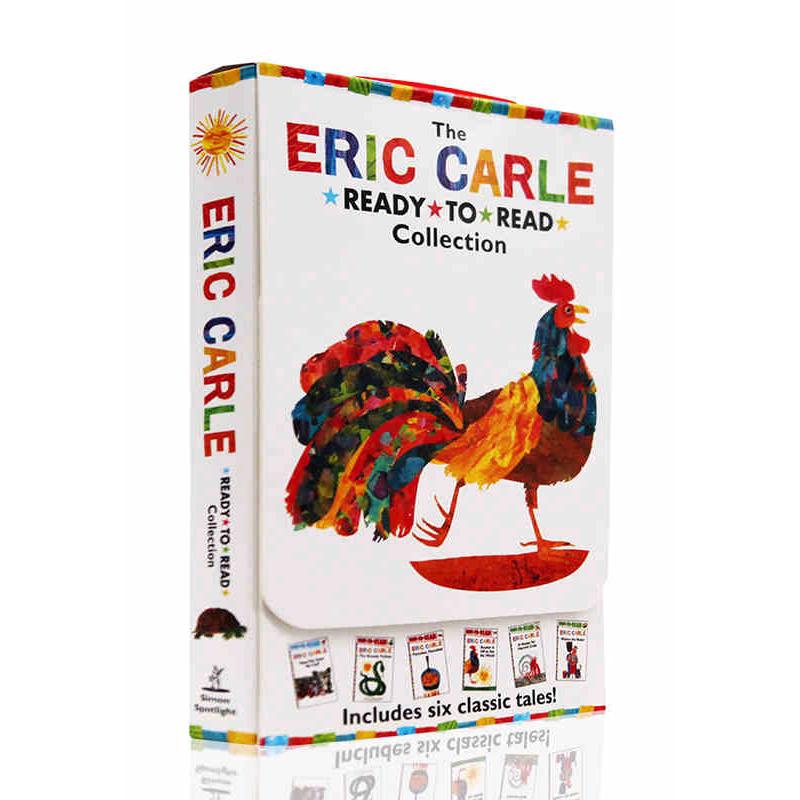 หนังสือนิทาน Eric Carle พร้อมอ่าน สําหรับเด็ก 6 เล่ม ต่อชุด