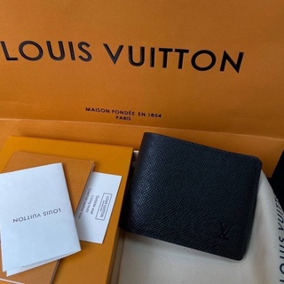 กระเป๋าตังค์ Louisvuitton wallet menwallet เกรด ออริ รุ่นนี้เป็นหนังวัวเเท้ทั้งใบ สวยมากๆ