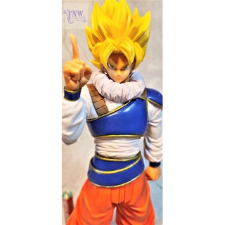 [มือสอง งานแท้ ญี่ปุ่น] Son Goku โกคู ซุปเปอร์ไซย่าร่าง 1 (เพิ่งกลับจากดาวนาแม็กซ์) ขนาด 10" Dragonball ดราก้อนบอล