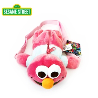 กระเป๋าสะพาย เอลโม่ เซซามีสตรีท ใส่ปากกาดินสอได้ ของแท้ / Elmo Sesame Street 24 ซ.ม.