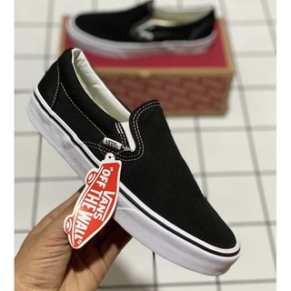 รองเท้าVans สลิปออน รองเท้าผ้าใบผู้ชาย รองเท้าผ้าใบผู้หญิง รองเท้าผ้าใบแวนส์สลิปออน 007