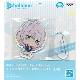 [ส่งจากญี่ปุ่น] Shirogane Noel Vtuber Hololive IF Petit Relax Time Acrylic Stand Plate with Stand Goods L04125460