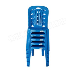 OK&amp;M Shop เก้าอี้เด็ก รุ่น KID CHAIR FT218(แพ็ค5ตัว)สีฟ้า