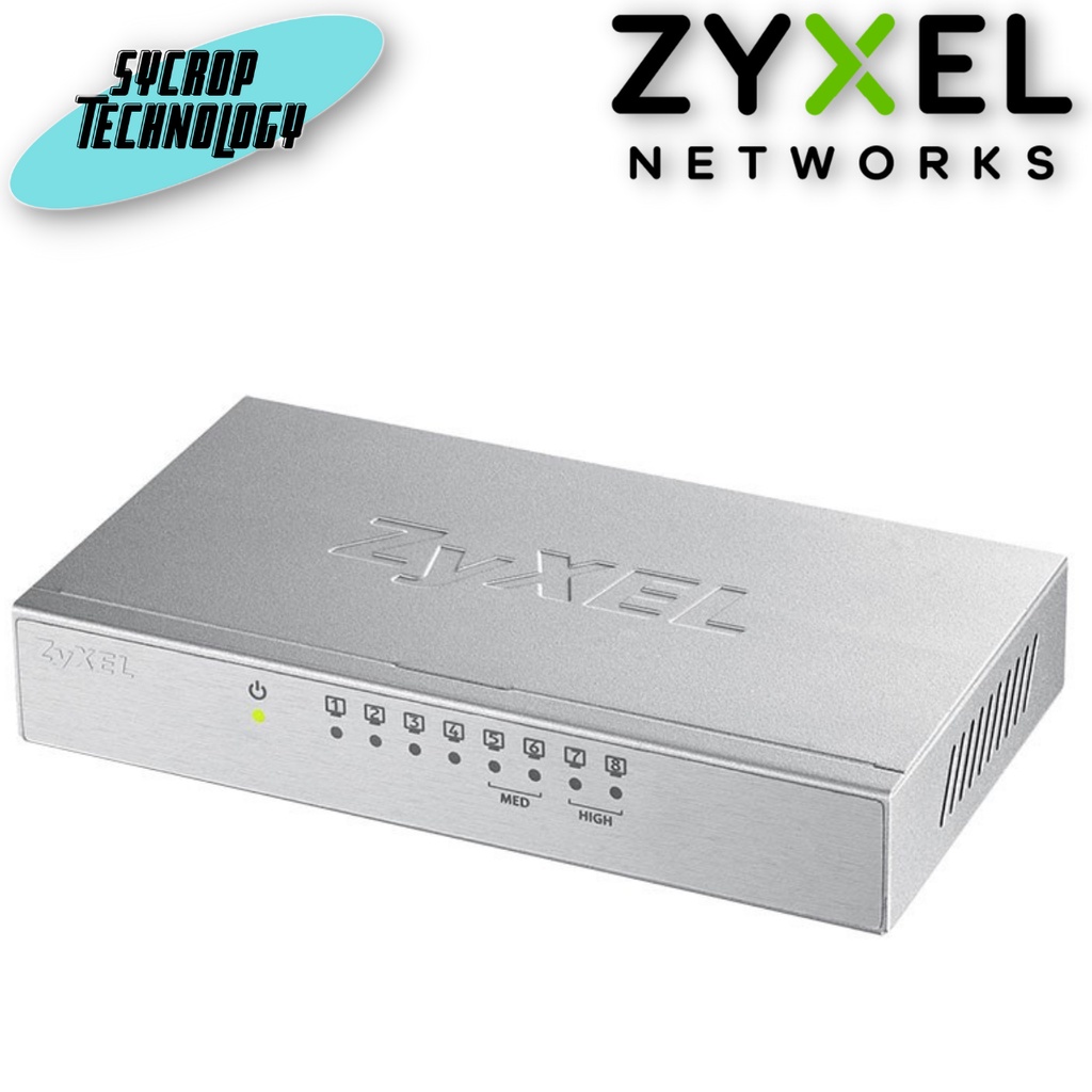 ZYXEL SWITCH & ROUTER  GS-108BV3 Model : GS-108BV3 ประกันศูนย์ เช็คสินค้าก่อนสั่งซื้อ