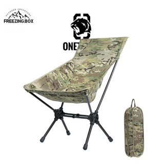 Onetigris Promenade Camping Chair 03 Onetigris เก้าอี้พับทรงสูง รุ่น03 สีMC ผ้า MC ลิขสิทธิ แท้ *มีประกัน (CE-ZDY03-MC)