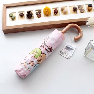 ☔️☂️ ร่มพับได้3ตอน 🌤 ร่มกันฝน กันลม Sumikko Gurashi (1) น้ำหนักเบา