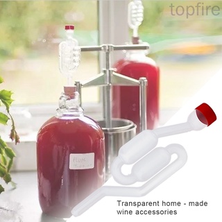 Topfire. Homebrew วาล์วพลาสติกสําหรับซีลท่อไอเสียเบียร์ไวน์