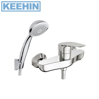 A-0312-300 ก๊อกผสมยืนอาบพร้อมฝักบัว รุ่น CYGNET A-0312-300 Bath Mixer and Hand Shower series CYGNET American Standard