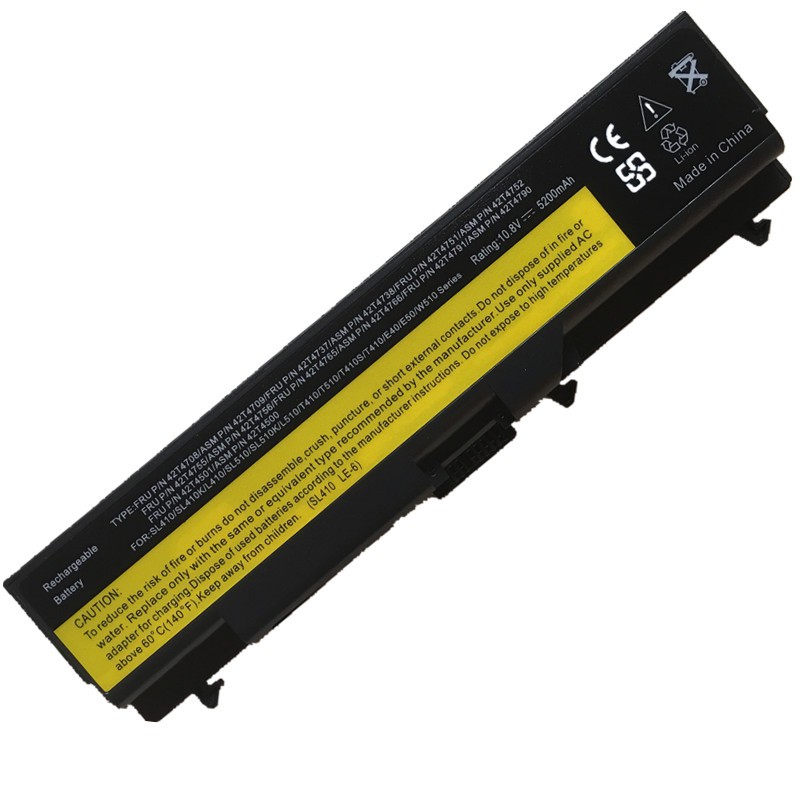 42T4708 Laptop Battery For Lenovo ThinkPad SL410 L410 SL510 L510 T410 T510 E40 E50 E420 L41