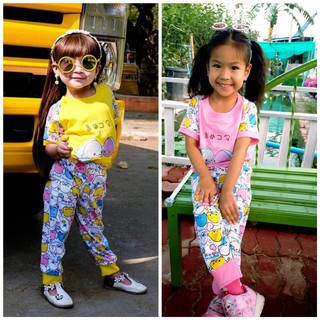 ชุดเซทคู่แม่ลูก ลายอุ๊งๆ ลายแมวน้ำ ชุดคู่แม่ลูก ชุดเซท เสื้อผ้าเด็ก