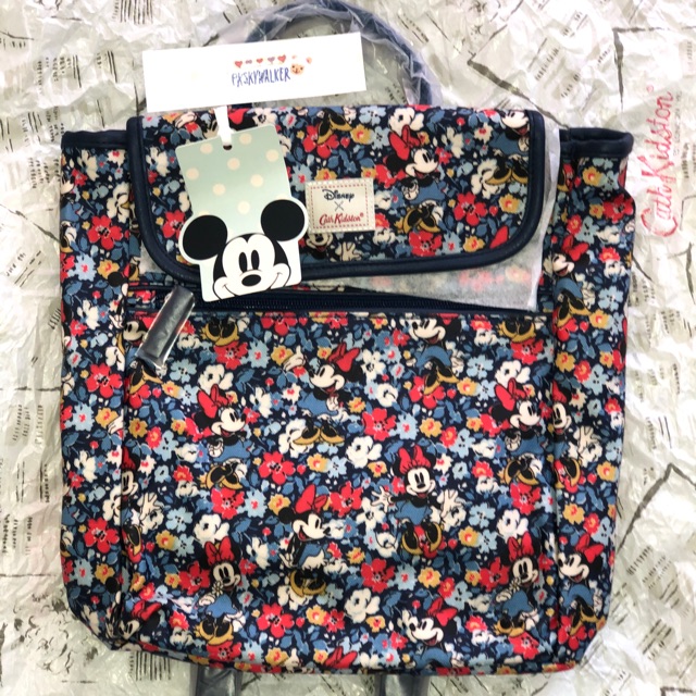 Cath Kidston Disney Handback Backpack Minnie Mews Ditsy Blue