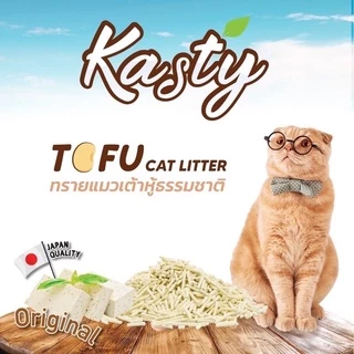 Kasty ทรายแมวเต้าหู้ธรรมชาติ ขนาด 40 ลิตร