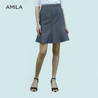 AMILA Skirt AM-S266 สูทติ้ง แบบสั้น IGPU21-7