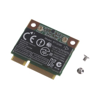 R* การ์ดไร้สาย CQ58 M4 M6 802 11A B G N 2 4G BT3 0 Half MINI PCI-E