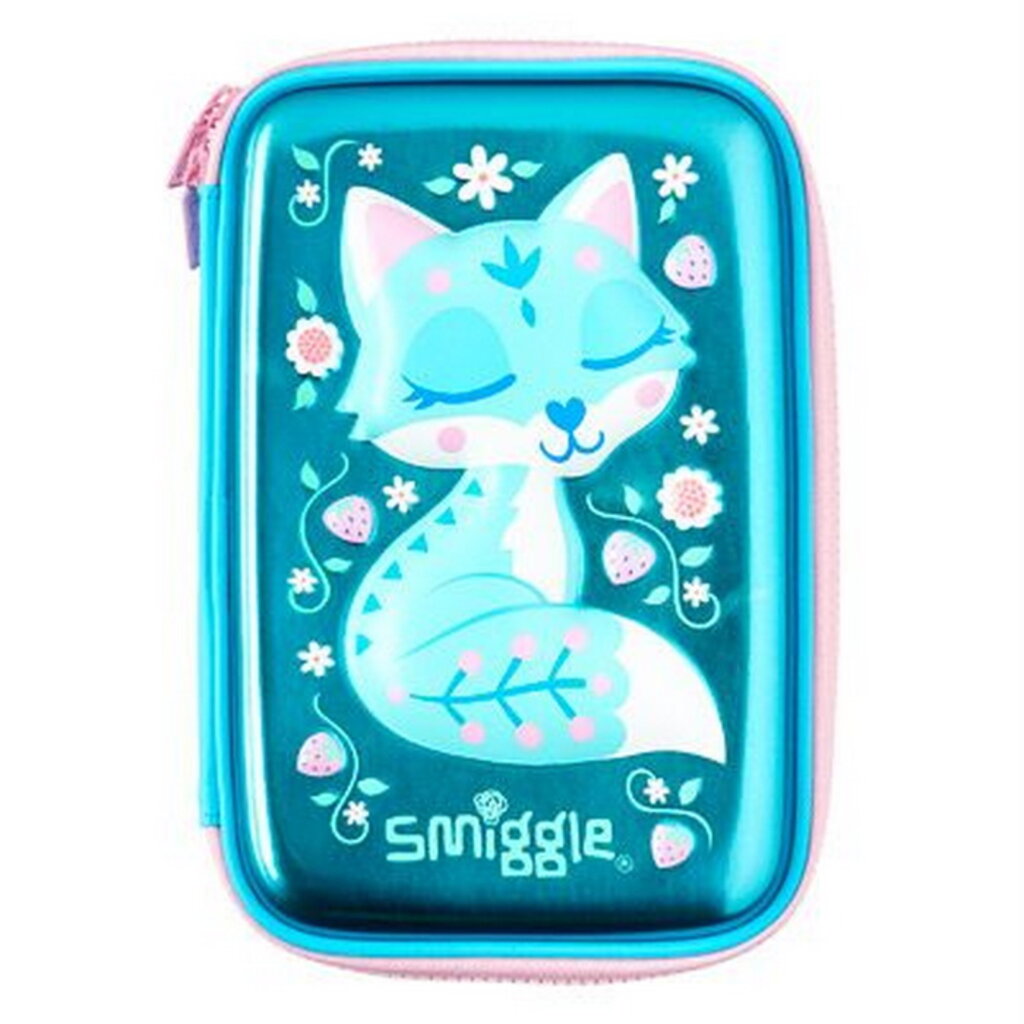 SMP033-A กล่องดินสอ 1 ชั้น Smiggle into the woods hardtop pencil case