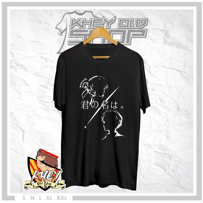เสื้อยืด Kimi No Nawa 2 Kimi No Nawa Anime Distro เสื้อยืด - KHEY OLD SHOP