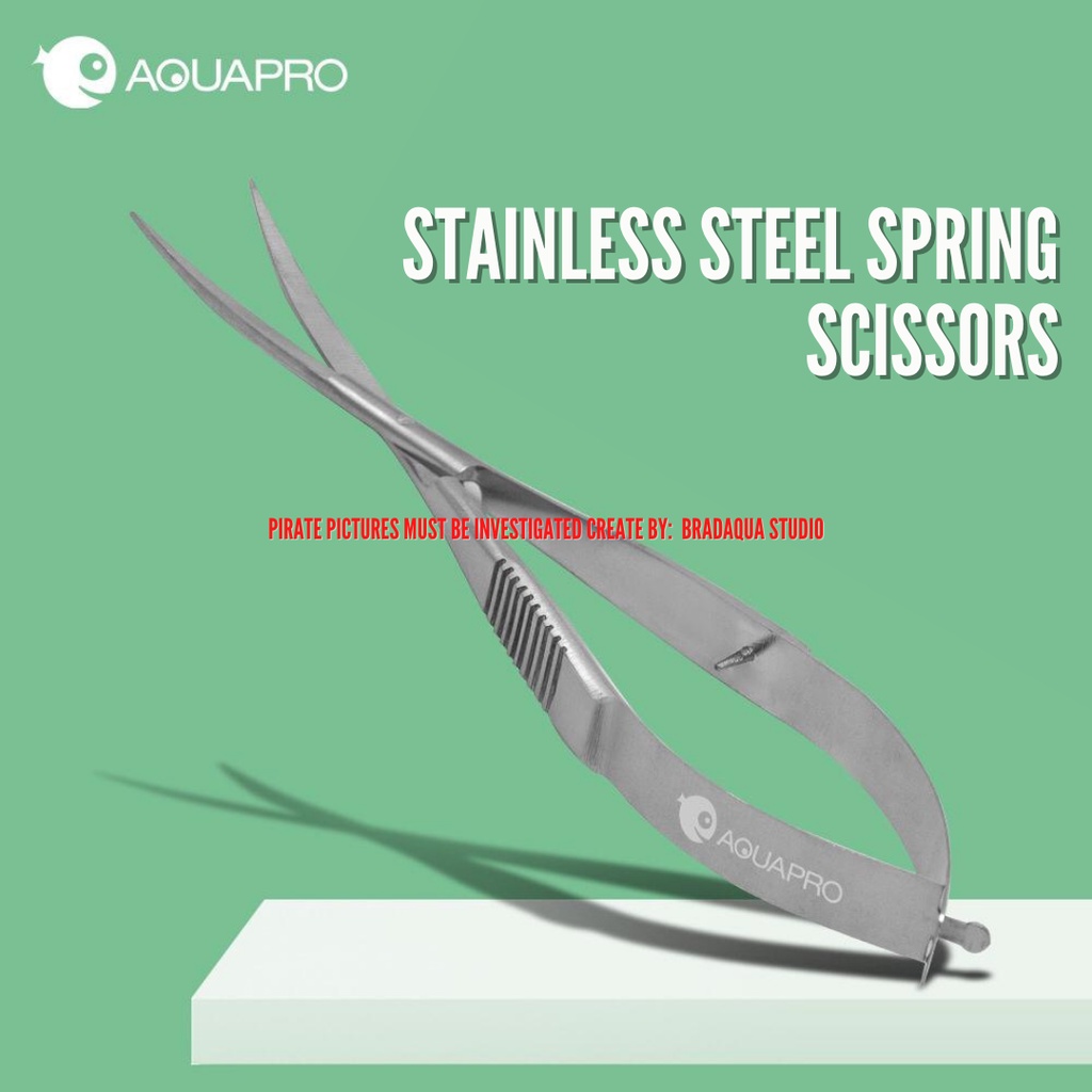 กรรไกรสปริงสแตนเลส AQUAPRO