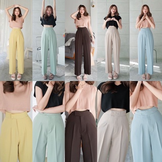 Bemingpants033 (XS-4XL) - Caro Pants 🥂🍻(สีใหม่)