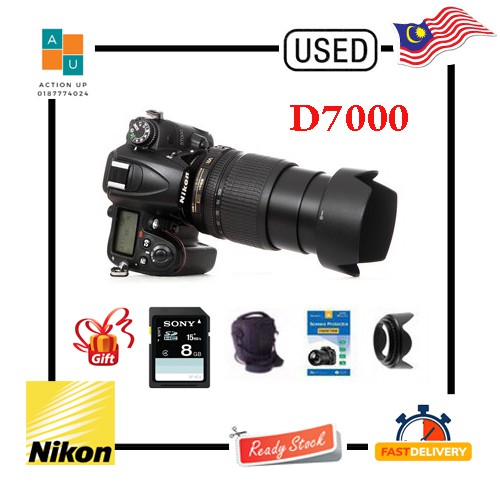 เลนส์ชุด Nikon D7000 (มือสอง) sc15k เท่านั้น