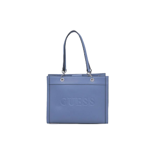 GUESS กระเป๋า รุ่น LE792925 LINDENBERG TOTE สีฟ้า กระเป๋าผู้หญิง กระเป๋าสะพาย