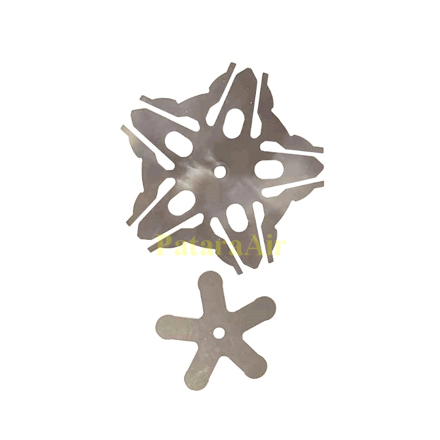 ลิ้นเพลทคอมเพรสเซอร์แอร์ Sanden 508,507 ชุด ลิ้น เพลท คอม แอร์ SD508,SD507 แผ่น ลิ้นเพลท ดาว แฉก