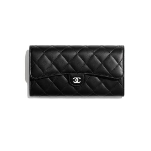 chanel long wallet classic