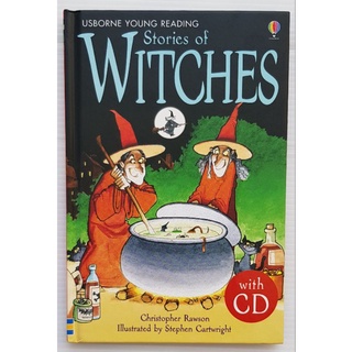 Stories of Witches  with CD Audio เหมาะสำหรับน้องอ่านเองได้แล้ว hard cover