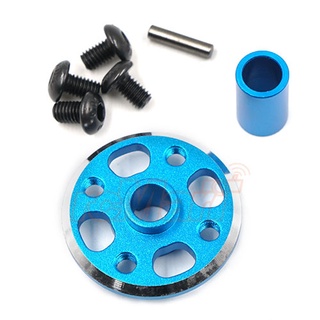 Yeahracing TATT-026BU Aluminium Spur Gear Adaptor Set for Tamiya TT02 Blue TATT-026BU