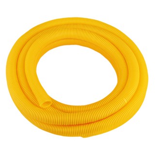 CORRUGATED UPVC CONDUIT SCG 3/4" 5M YELLOW ท่ออ่อนลายลูกฟูก SCG 3/4 นิ้ว 5 เมตร สีเหลือง ท่ออ่อน ท่อร้อยสายไฟและอุปกรณ์