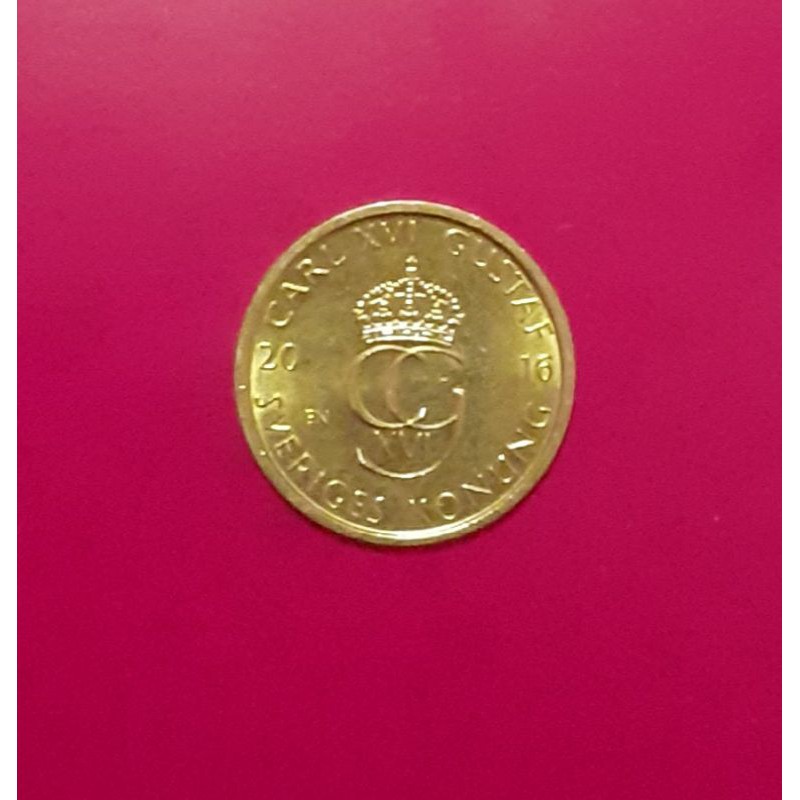 เหรียญต่างประเทศที่น่าสะสม เหรียญ 5 KRONOR สวีเดน  #เหรียญต่างประเทศ #เหรียญน่าสะสม #เหรียญสวยๆ