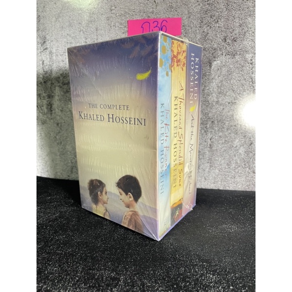 หนังสือ ENG Khaled Hosseini Boxset The Kite Runner A Thousand Splendid ...