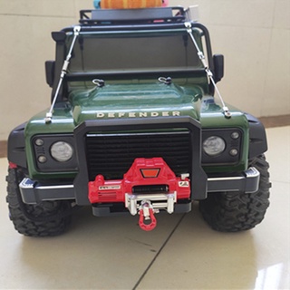 กว้านลวดโลหะจําลองอัตโนมัติ สําหรับรถไต่หินบังคับ 1/10 Axial SCX10 90046 D90 Traxxas TRX4 Redcat Losi 1 ชุด