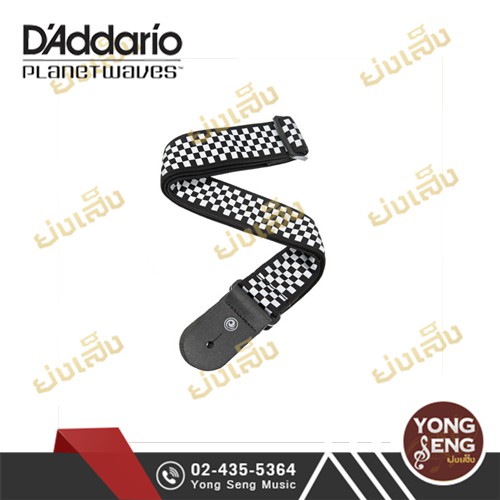 PLANET WAVES สายสะพายกีตาร์ (CHECK MATE) รุ่น 50C02