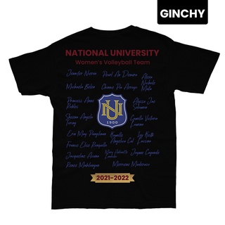 เสื้อแฟชั่นผญ2022 อื่นๆ - NU เลดี้บูลด็อก UAAP วอลเลย์บอลแชมเปี้ยนเสื้อยืดแรงบันดาลใจ| NU เลดี้บูลด