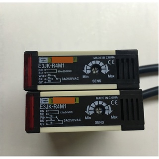 Sz สวิตช์เซนเซอร์โฟโตอิเล็กทริก E3JK-R4M1 12V 24V 220V 5 สาย คุณภาพสูง 2 ชิ้น